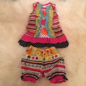 Roki & Zoi-zaza couture baby girl outfit